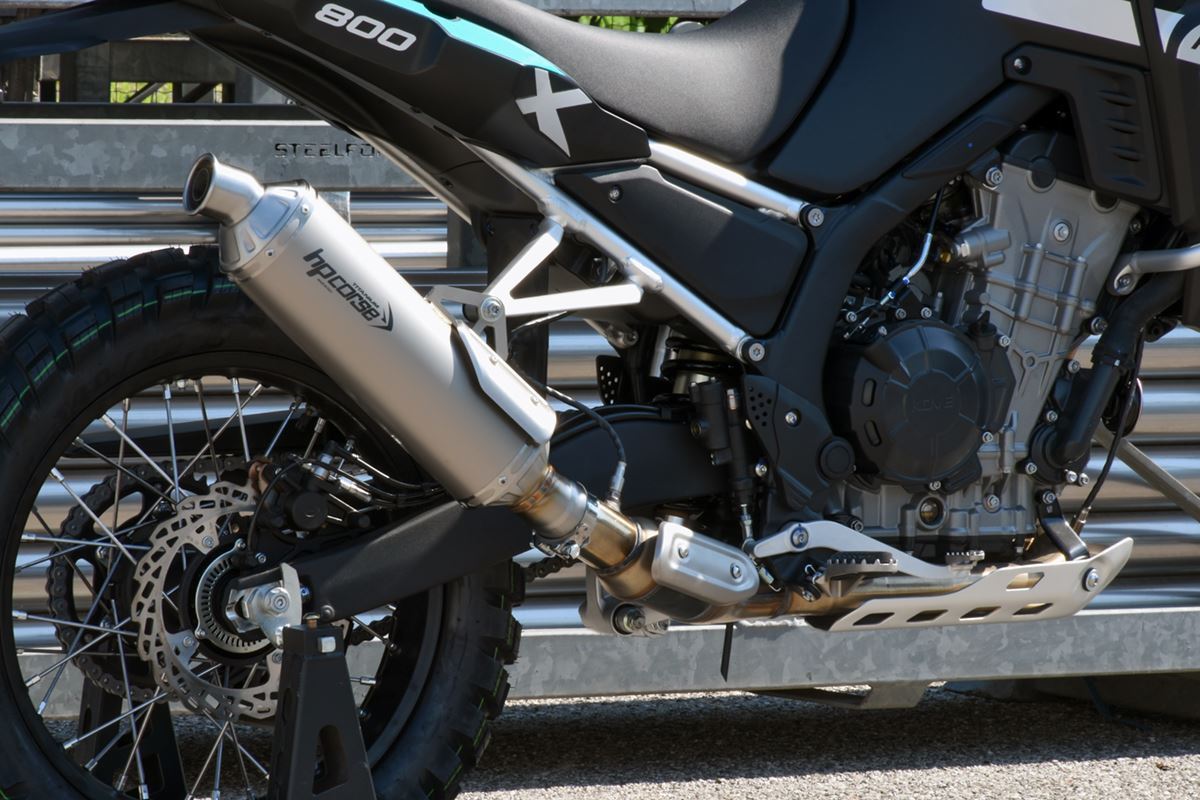 Kove 800X SP-1 350 EVO TITANIUM SLIP-ON EXHAUST(HP Corse)