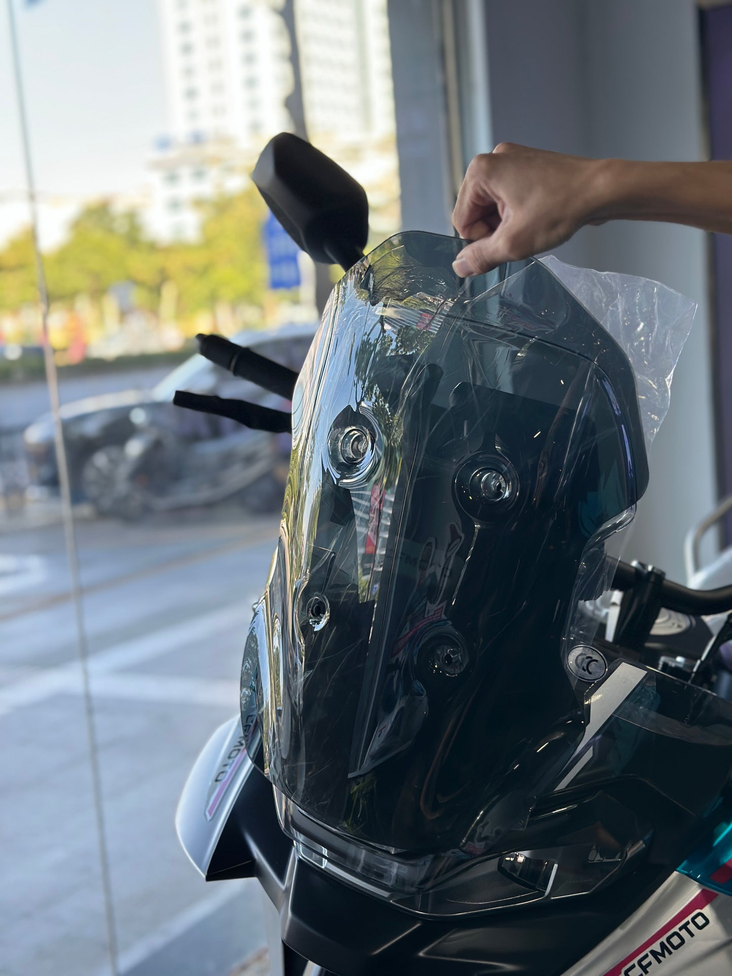 800MT-X Windscreen(B)
