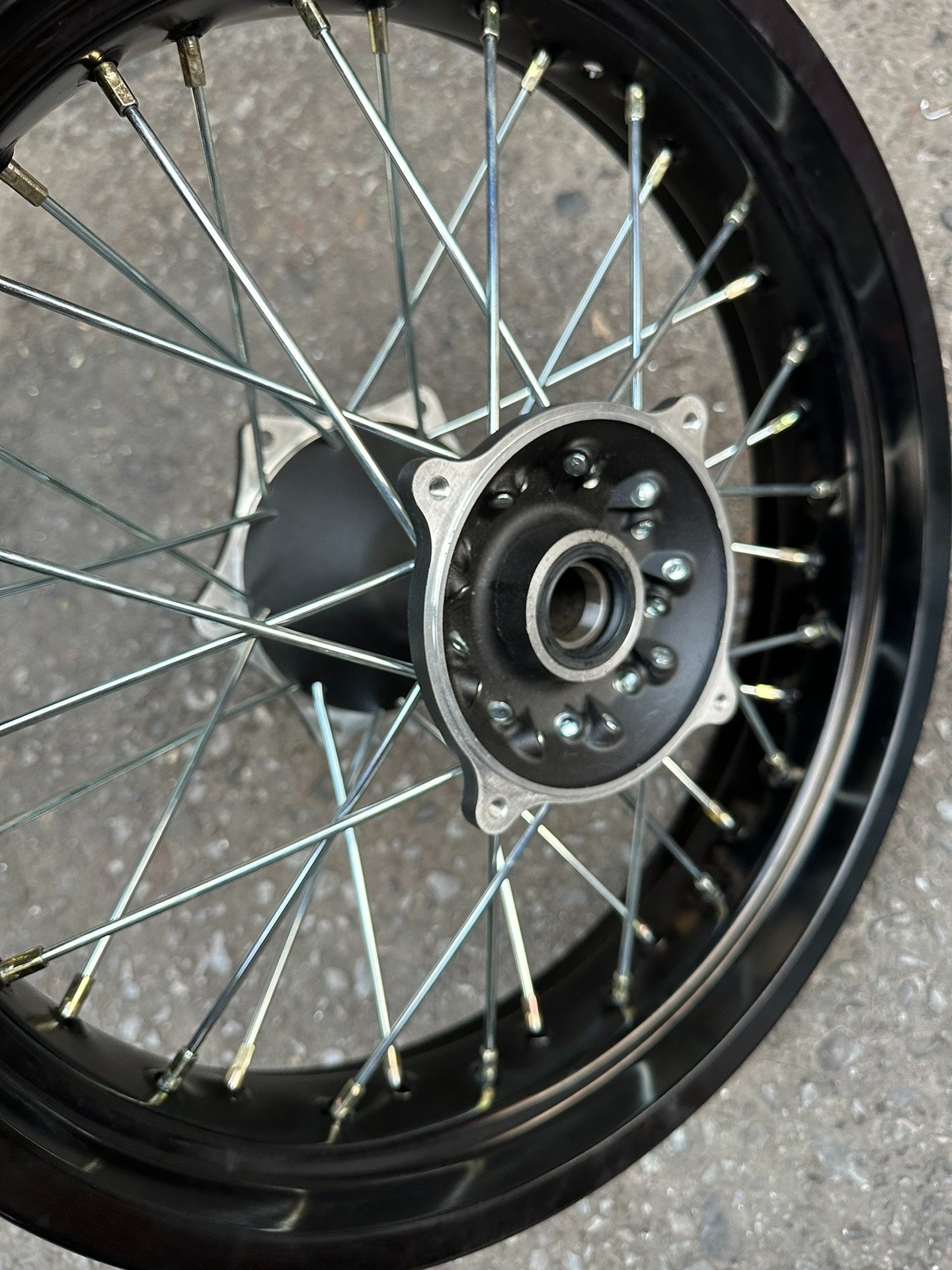 450RALLY wheel hub (17-17)
