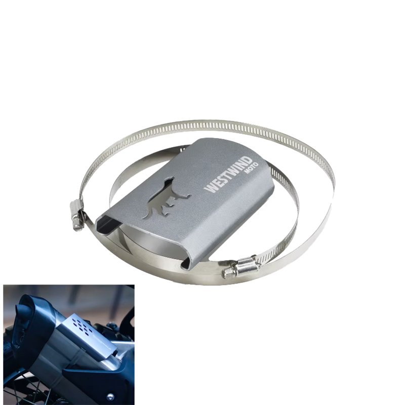 450MT Exhaust thermal protection
