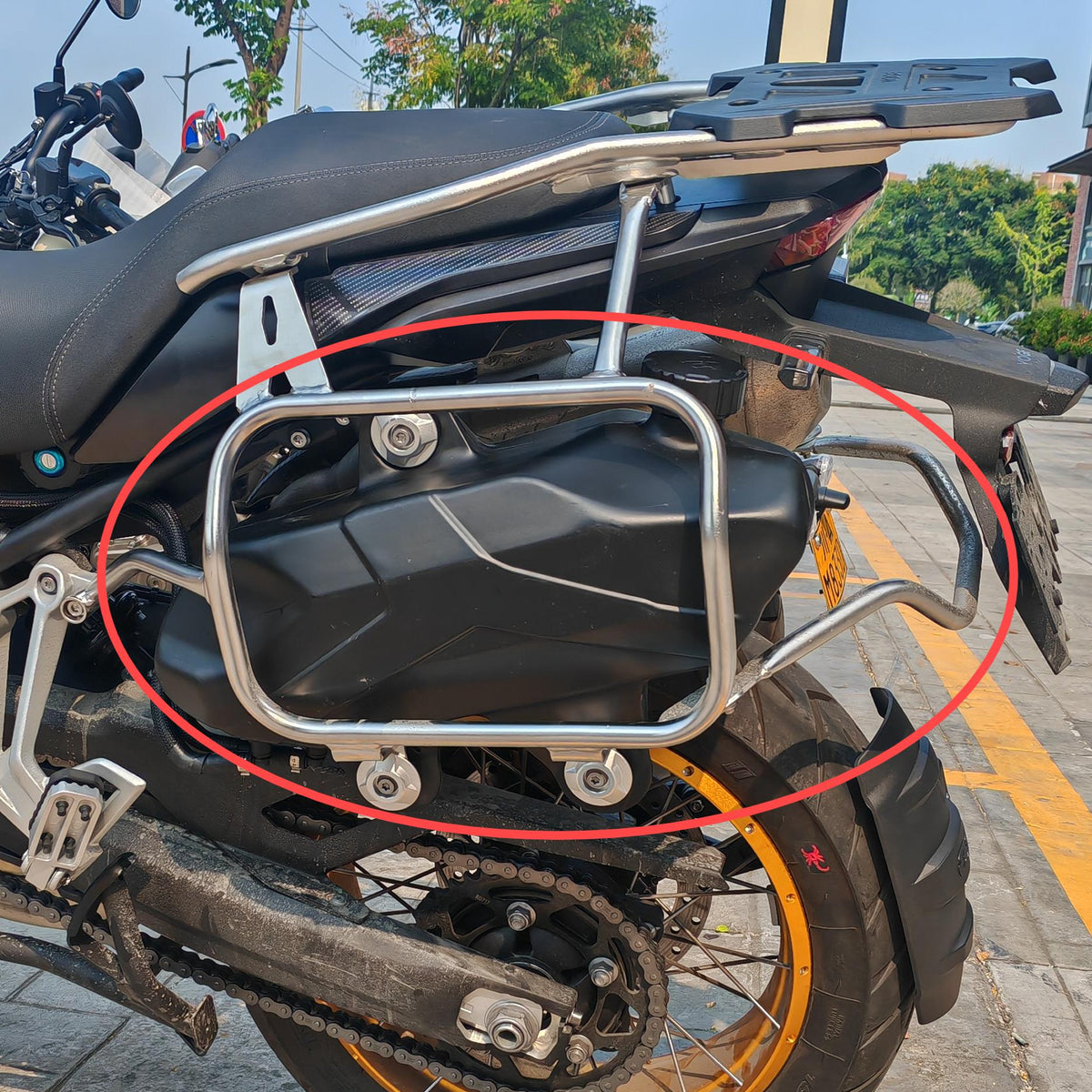 DSX900 auxiliary fuel tank (OEM)- 7L