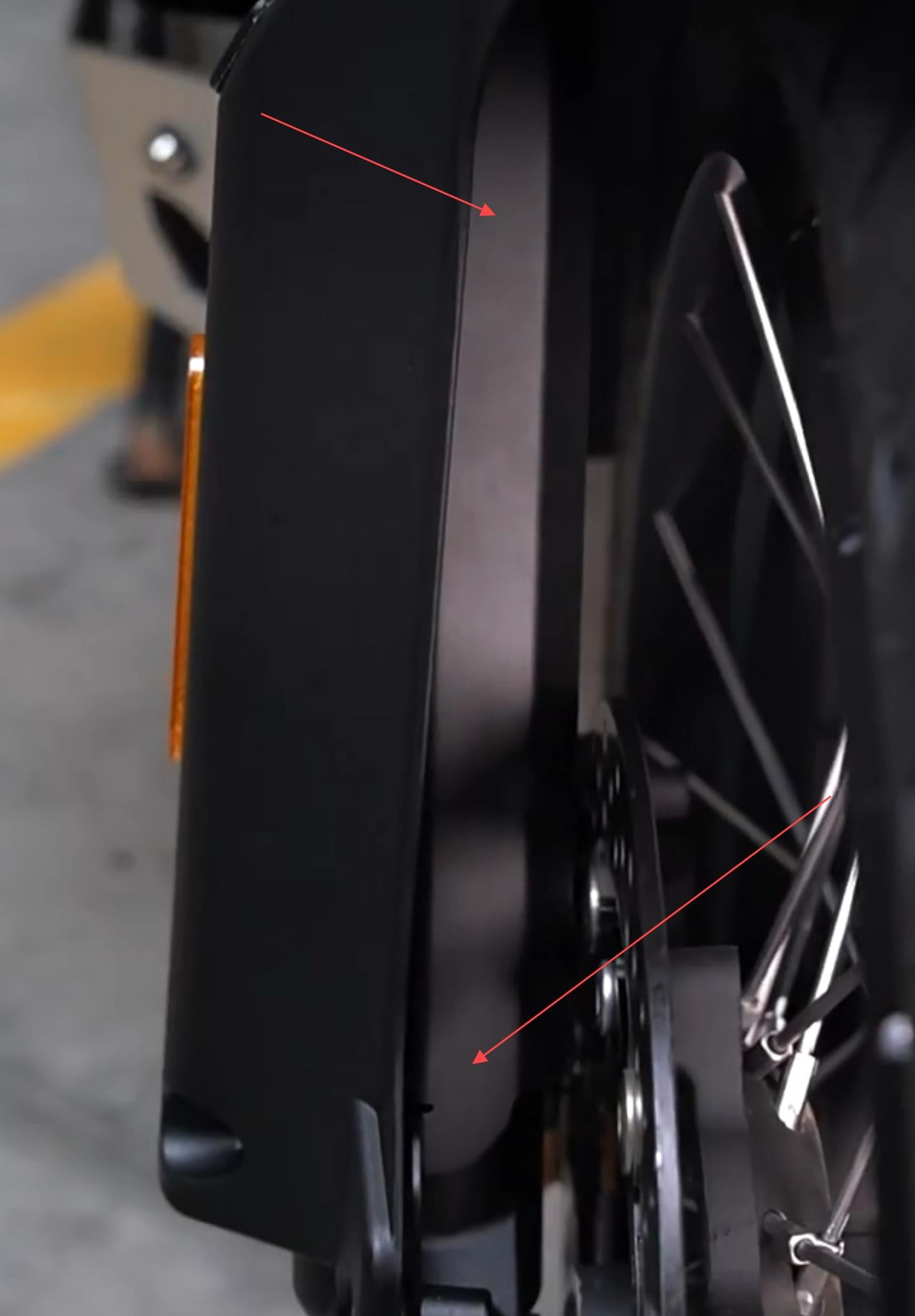 DSX900 Front shock protector