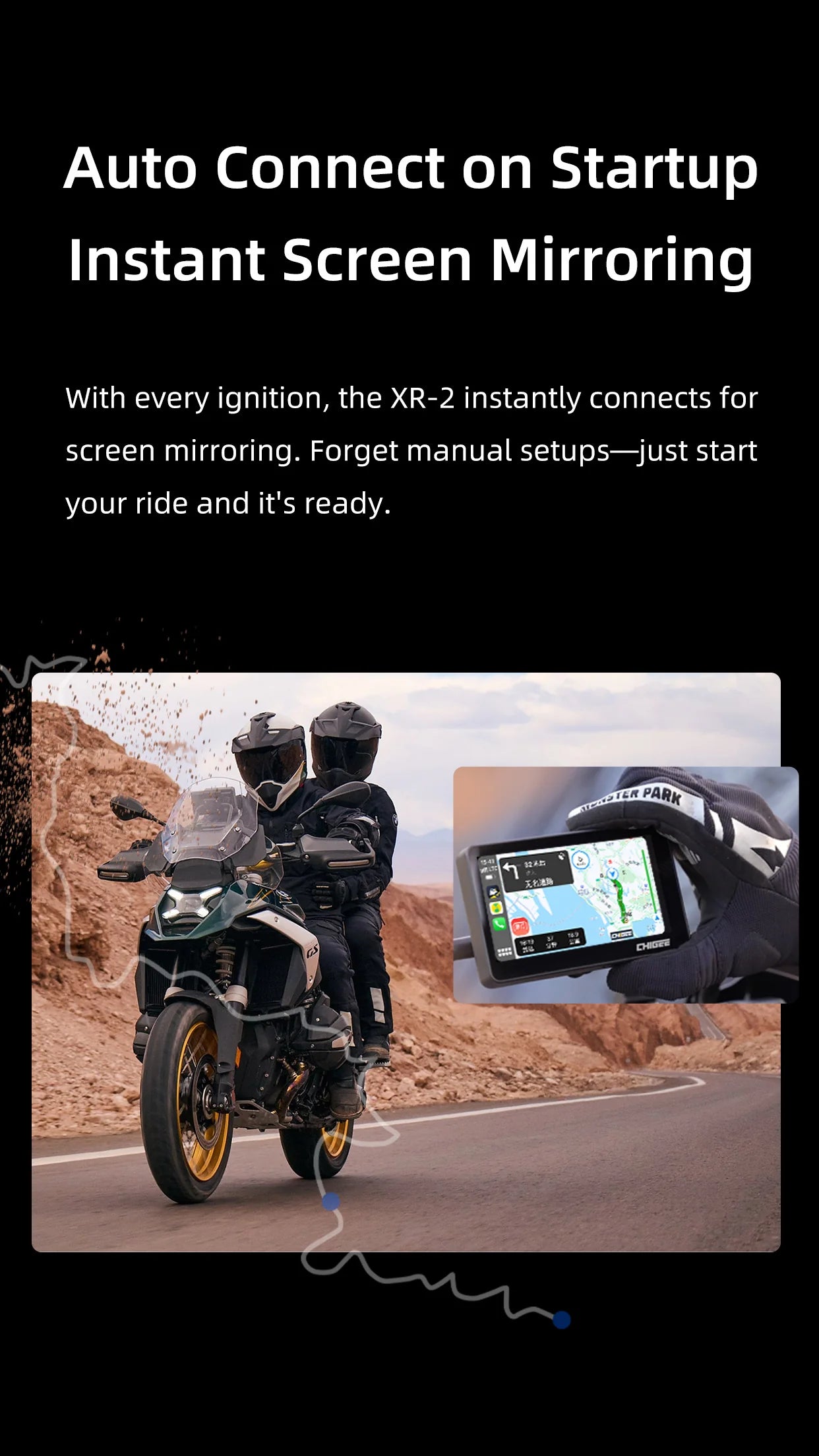450MT Smart Riding Display (XR-2)