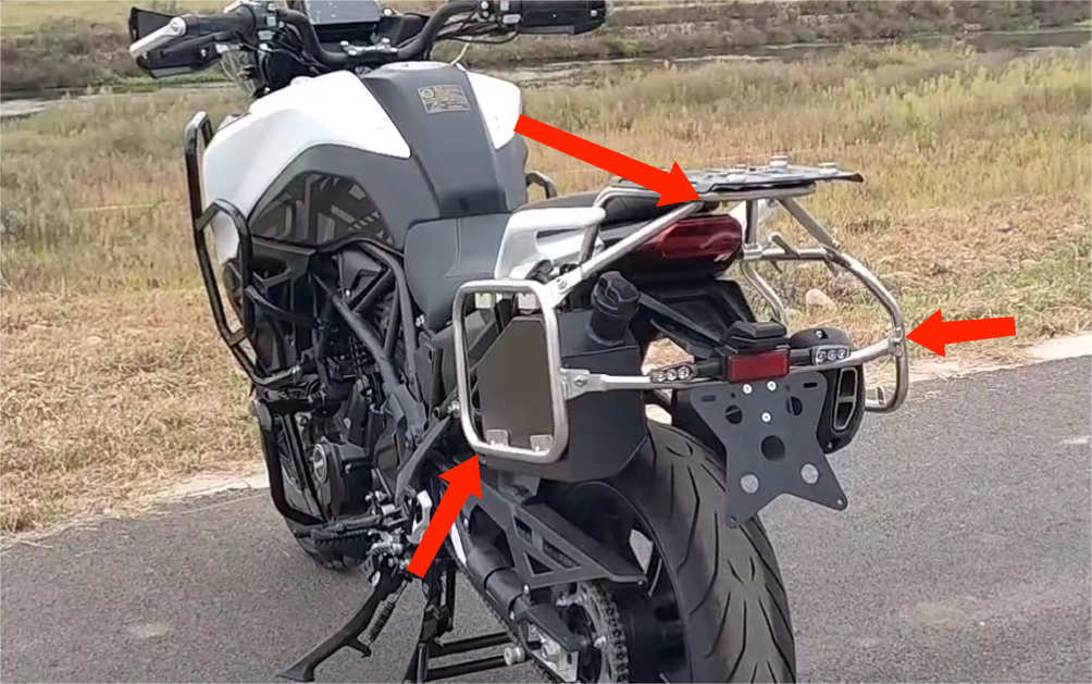 TRK702/x rear bracket