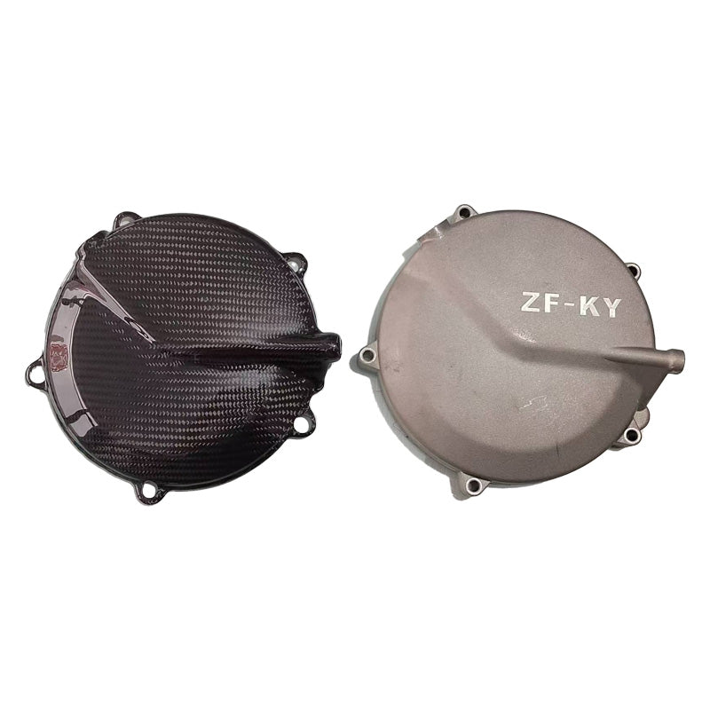 450RALLY Clutch cover protection (carbon fiber)