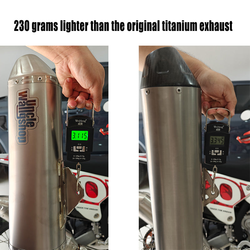 450RALLY Full titanium exhaust (Aftermarket)