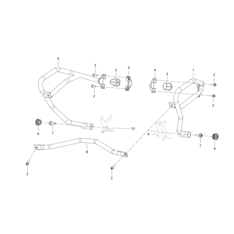 TRK902X BUMPER ASSY(OEM)