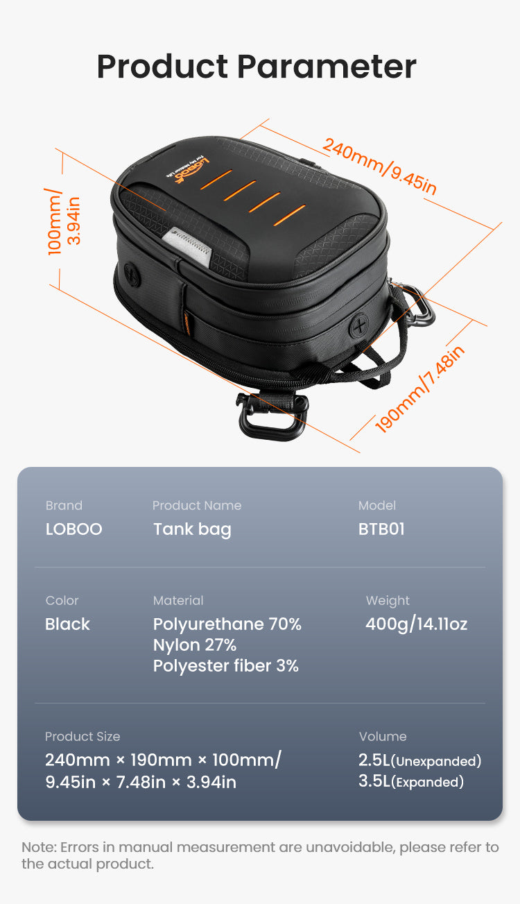 SVT650 Tank Bag