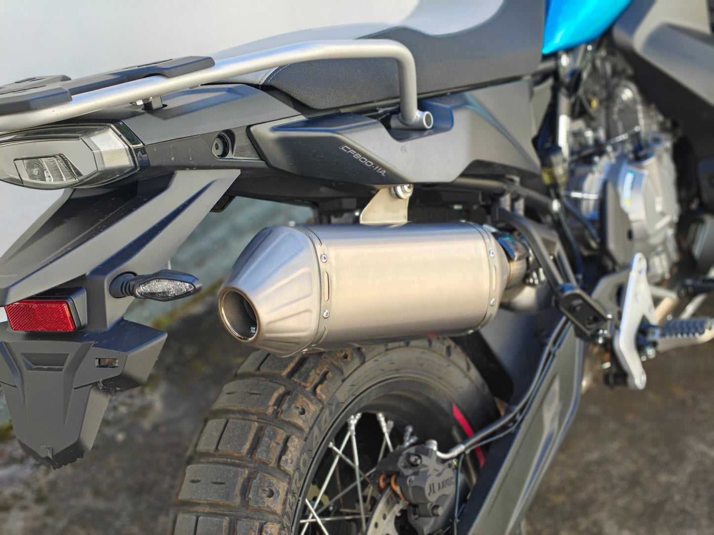 800MT-X Titanium alloy exhaust (A)