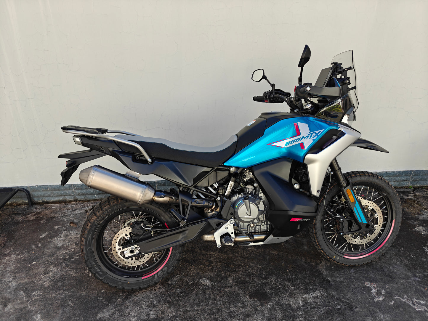 800MT-X Titanium alloy exhaust (A)