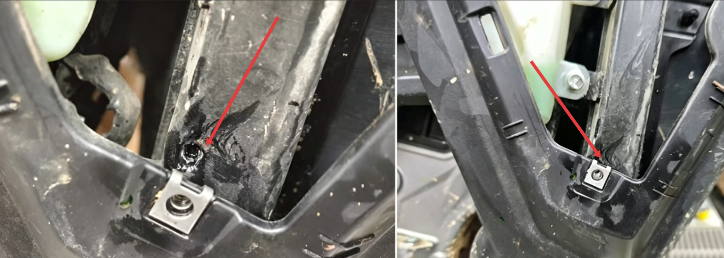 450MT Radiator side protection