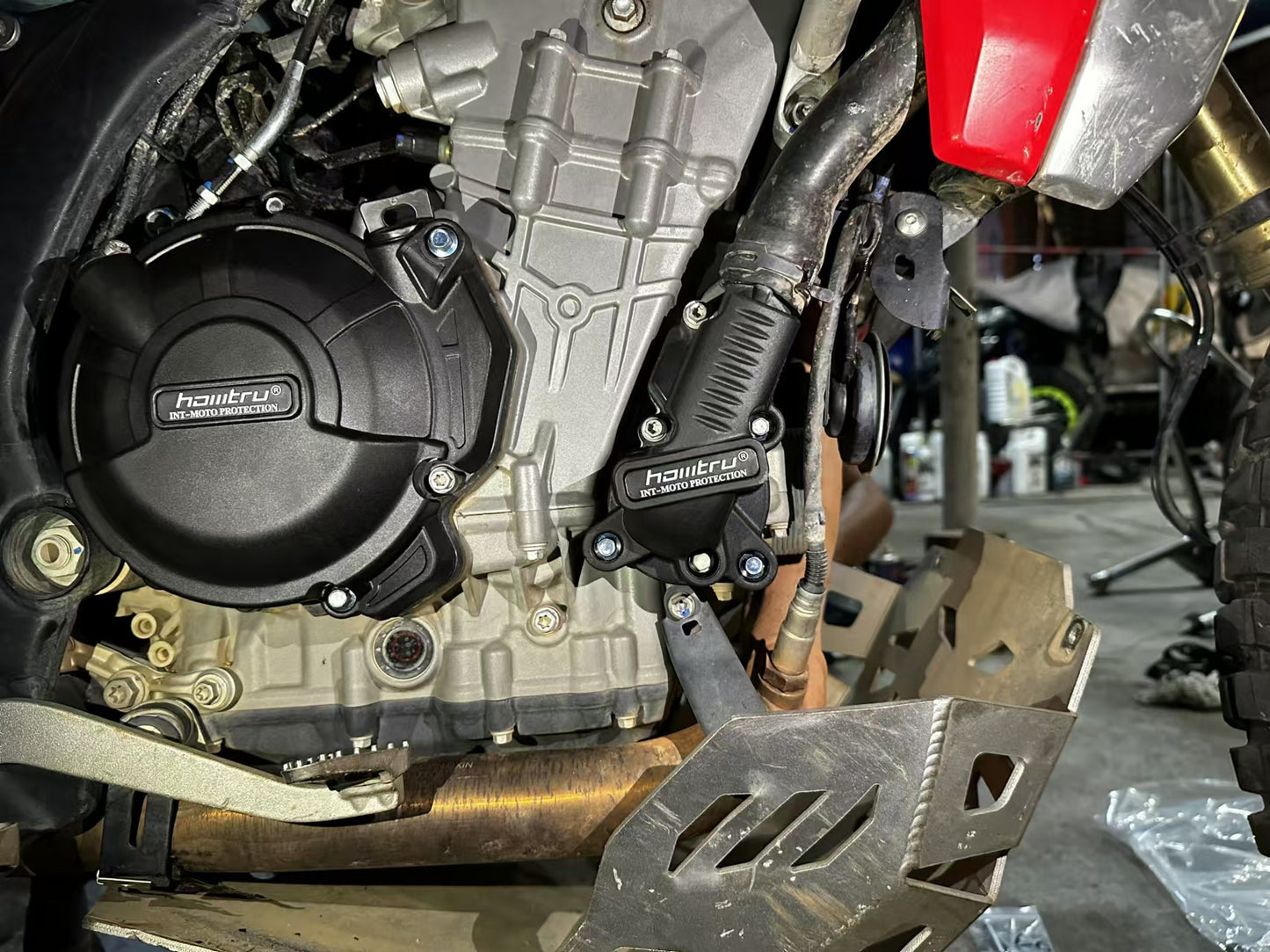 Kove 800X Engine side protection (B)