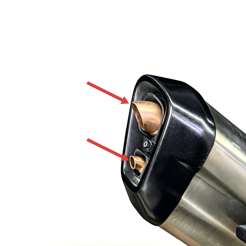 450MT exhaust pipe deflector(B)
