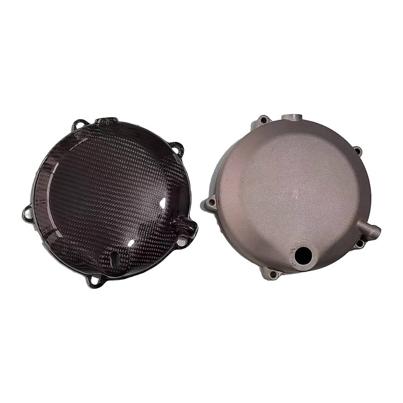 450RALLY Clutch cover protection (carbon fiber)
