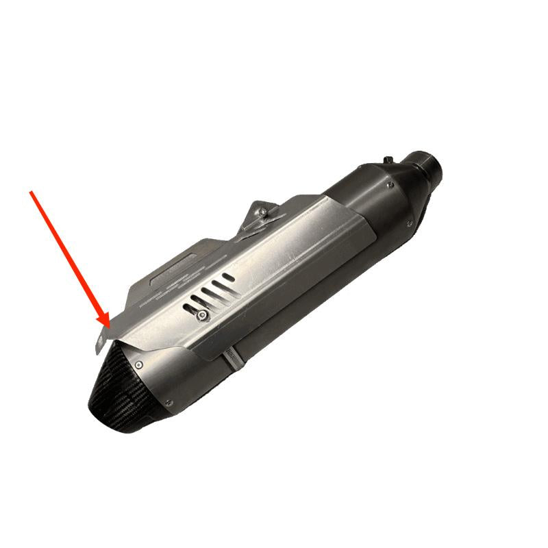 450RALLY exhaust pipe heat insulation