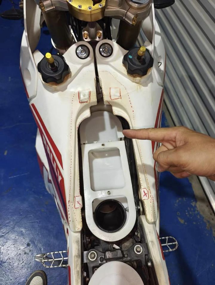 KOVE 450RALLY improved air filter