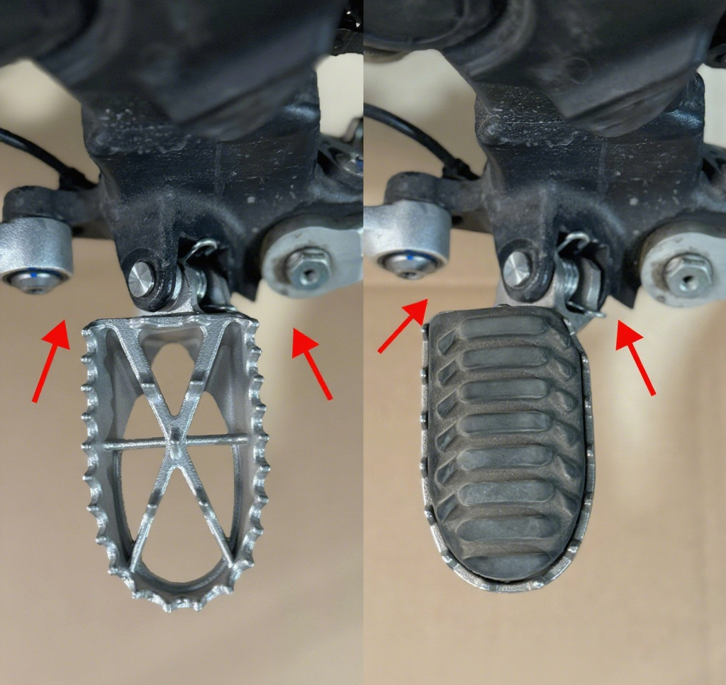 Kove 800X Pedal (Move back 2cm)