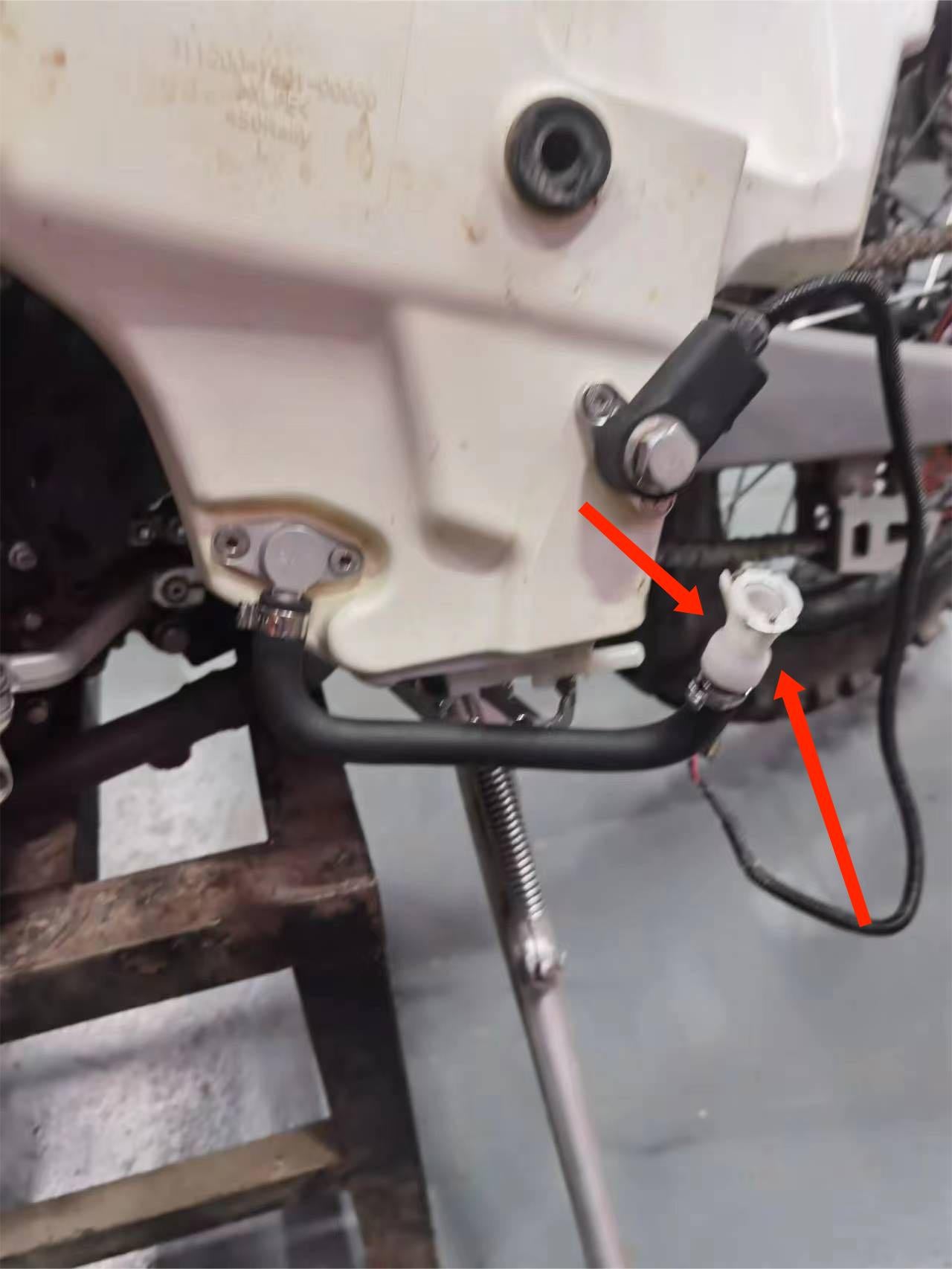 450Rally Metal oil pipe joint