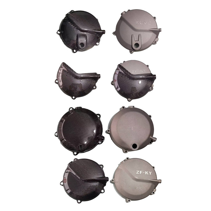 450RALLY Clutch cover protection (carbon fiber)