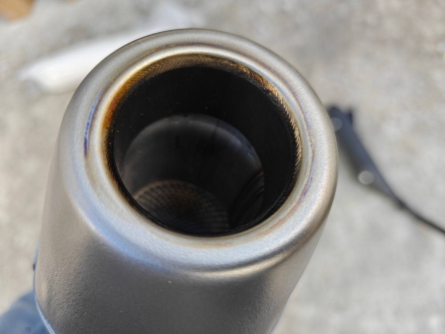 VOGE GY300 Titanium exhaust (B)