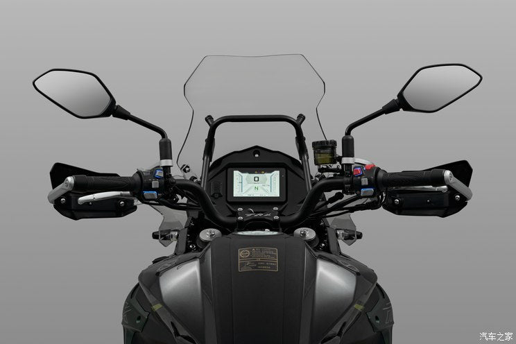 Benelli TRK502 screen upgrade TFT