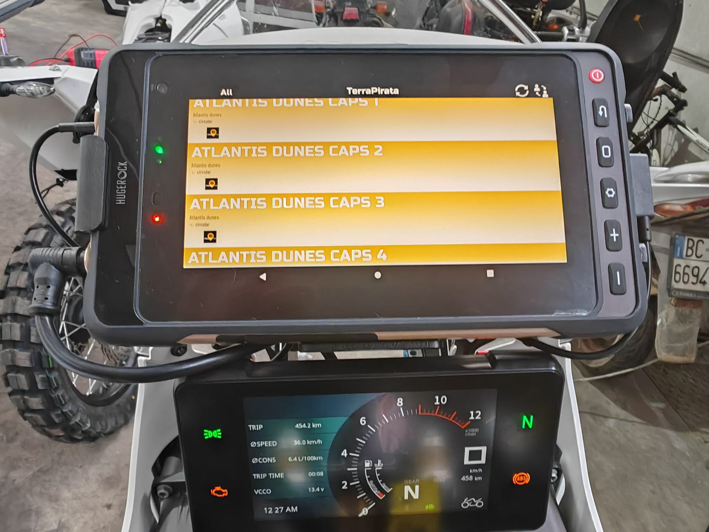 KOVE 450RALLY navigation tower(Type B)
