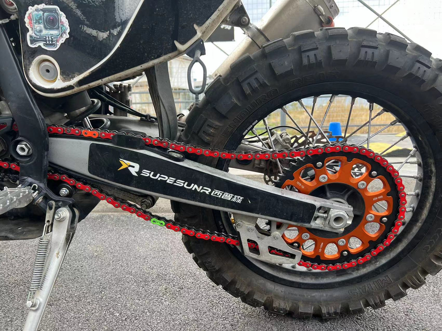 KOVE 450RALLY 52T/51T sprocket