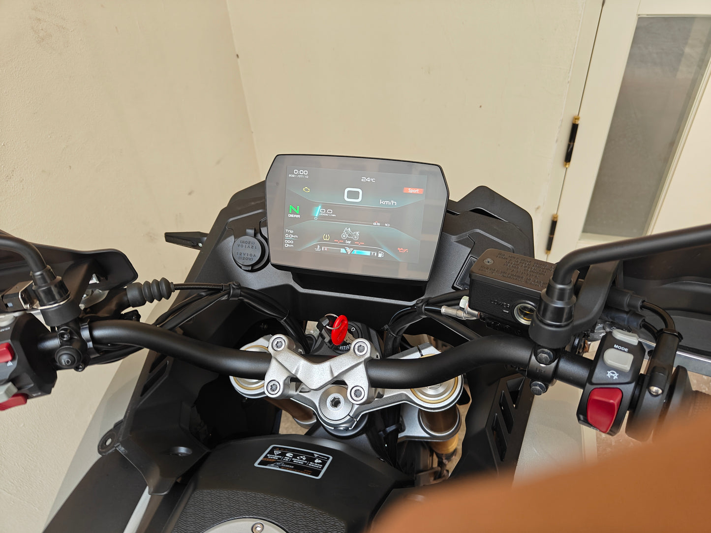 VOGE DS525X TFT display