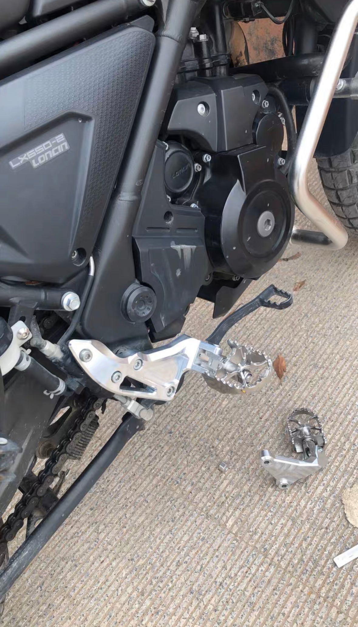 VOGE DS650 Replacement pedals
