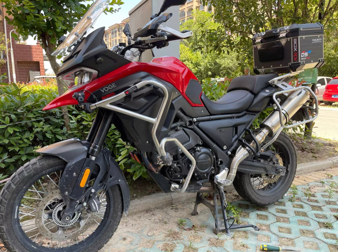 VOGE DS650 modified exhaust
