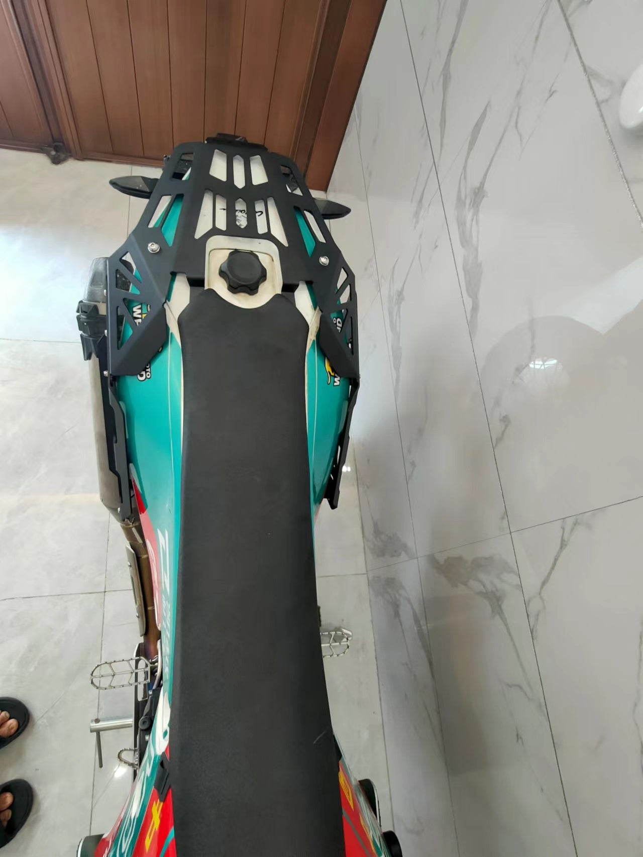 KOVE 450RALLY rear shelf (A)