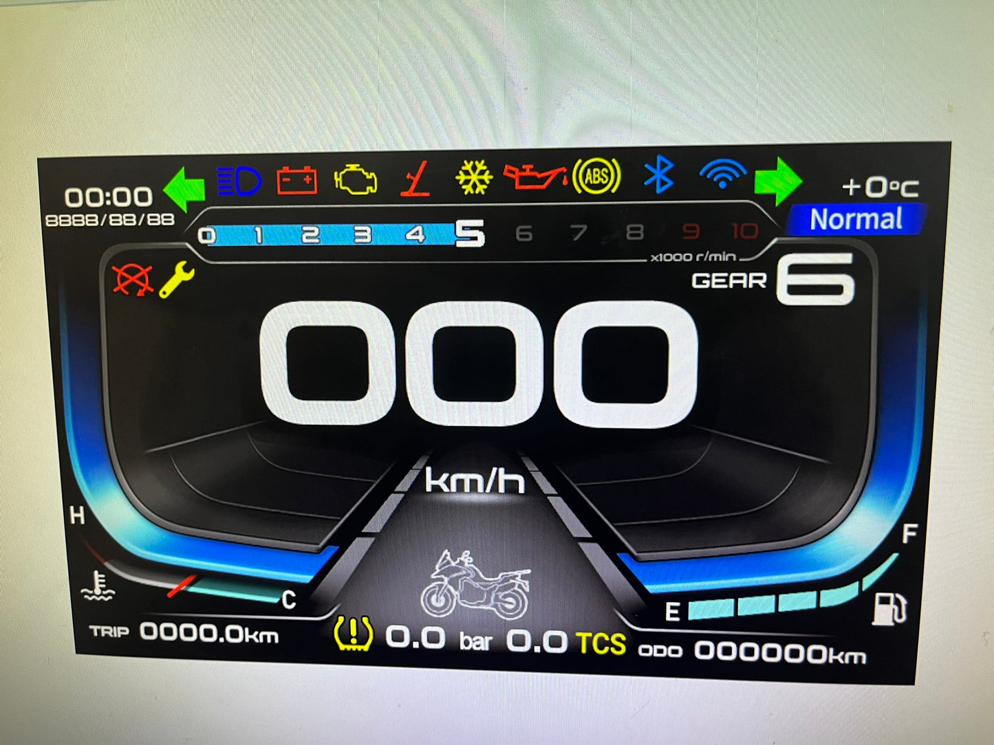 VOGE DS525X TFT display