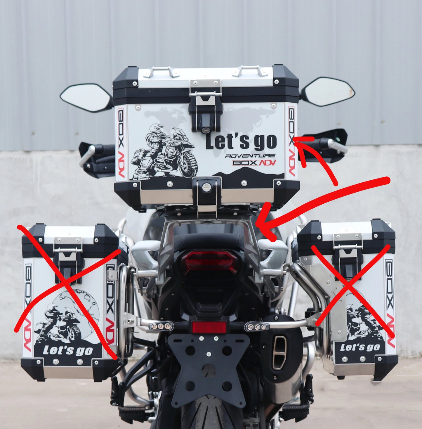 TRK702/X rear trunk