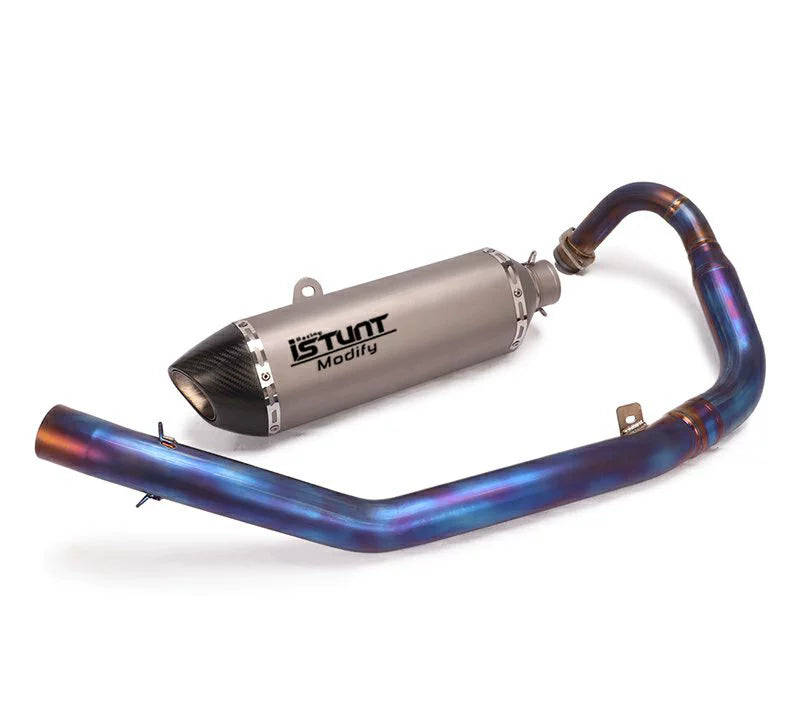 VOGE GY300 Titanium exhaust (A)