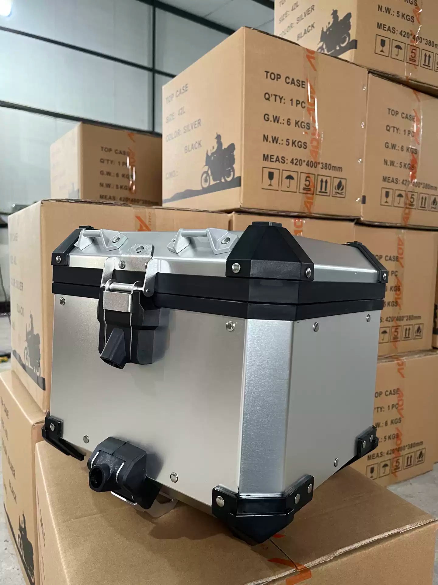 DS650 Aluminum alloy box (Slightly flawed)