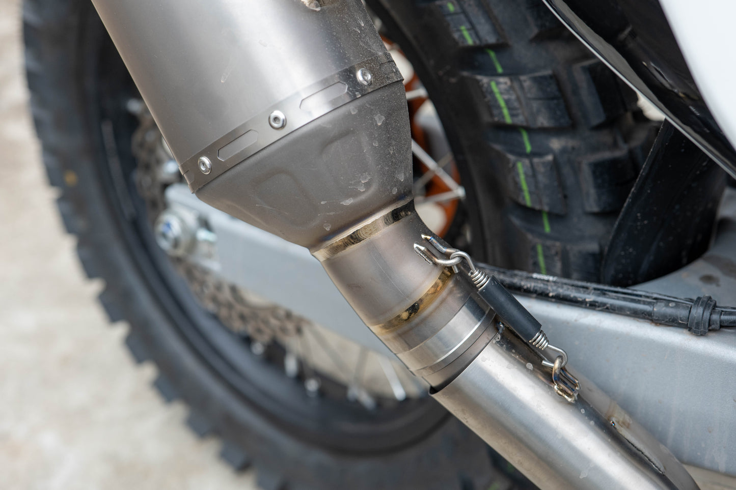 450RALLY Full titanium exhaust (Aftermarket)