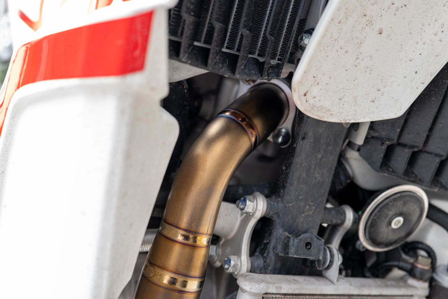 450RALLY Full titanium exhaust (Aftermarket)