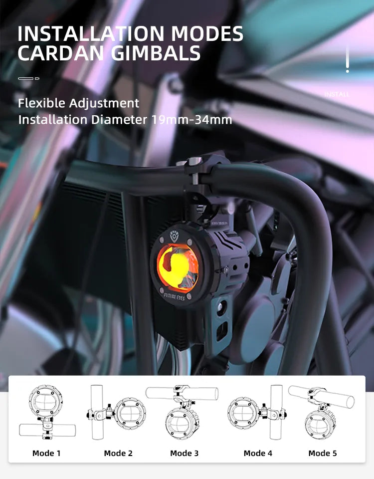 F20P auxiliary light (Compatible with 450RALLY)