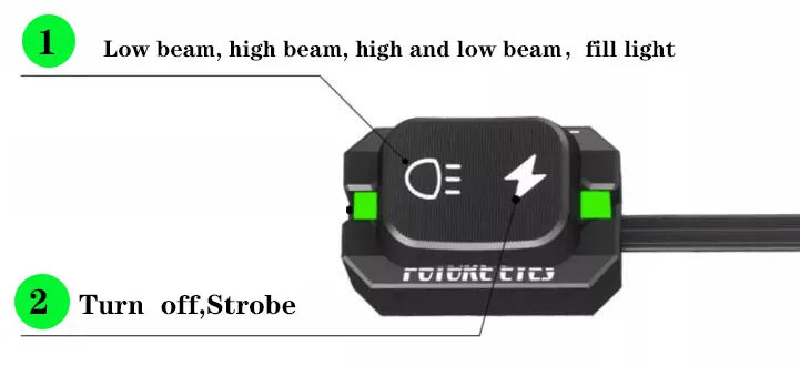 F20P auxiliary light (Compatible with TRK702/x)