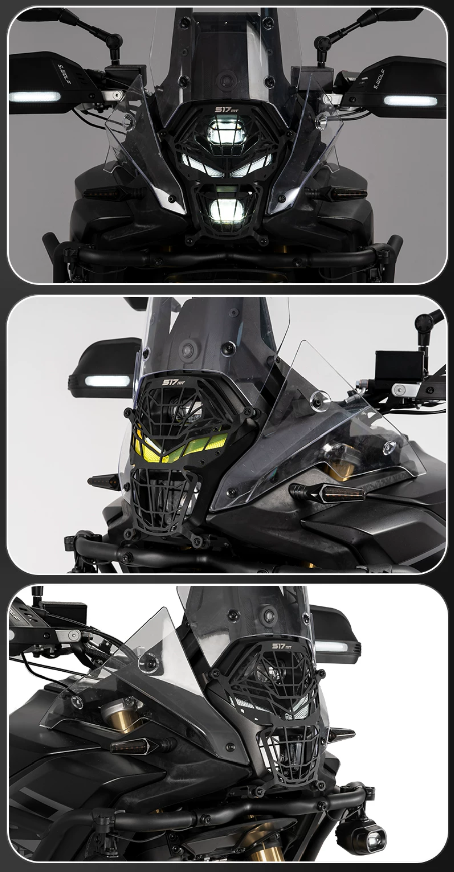 800DS Headlamp guard(A)