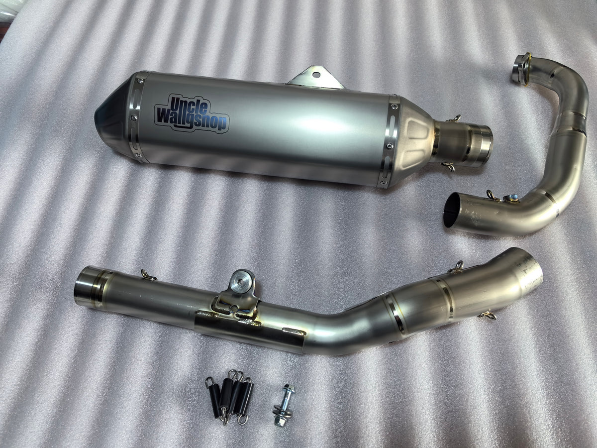 450RALLY Full titanium exhaust (Aftermarket)