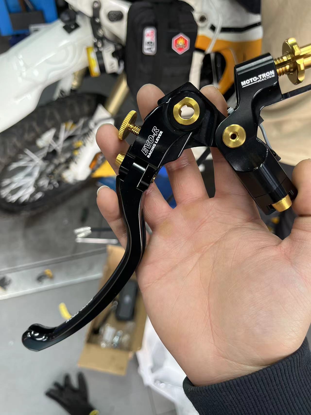 450RALLY Clutch handle (CNC)