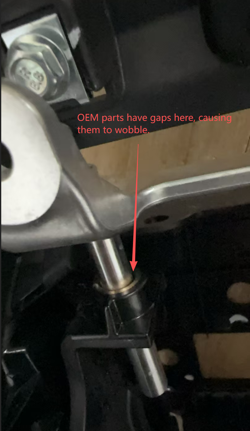 800MT-X Windshield bracket accessories (reduce sway)