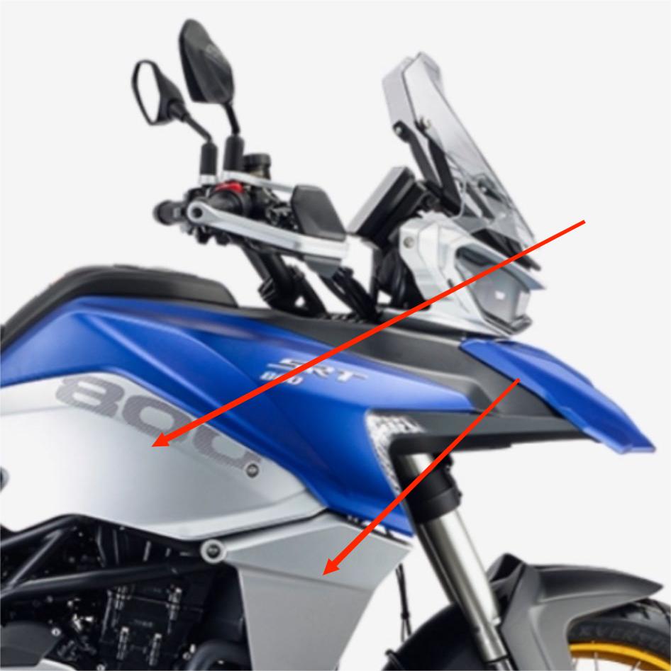 SRT750/800 plastic parts