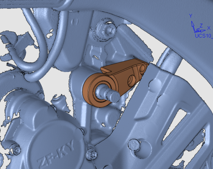 Kove 800X Gear shaft Stabiliser