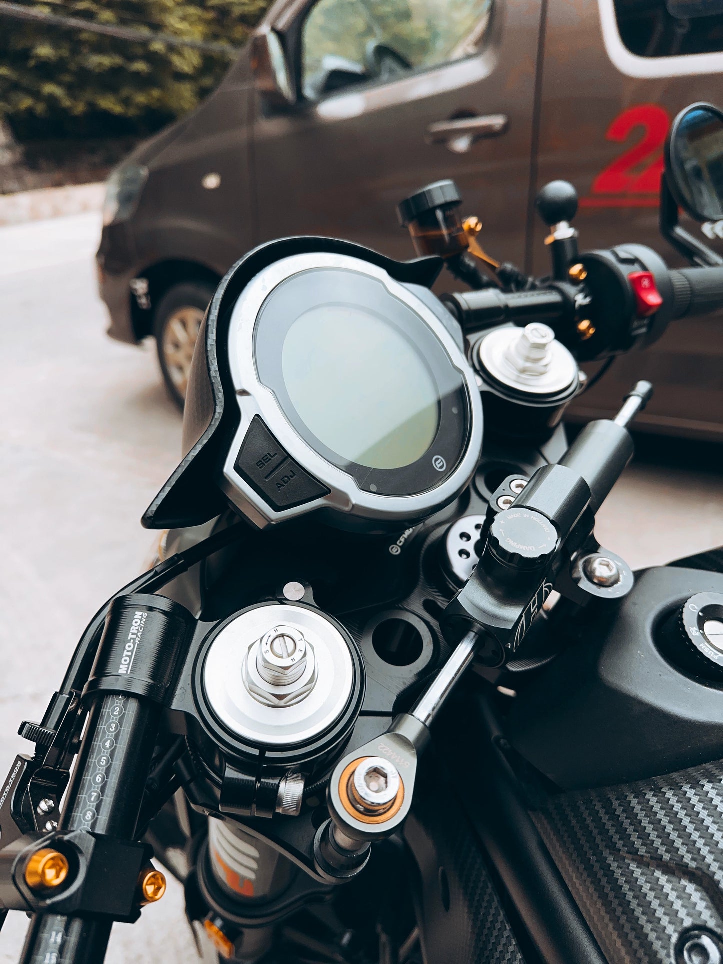 CFMOTO CLX700 Sports upper connecting plate(Original CNC)