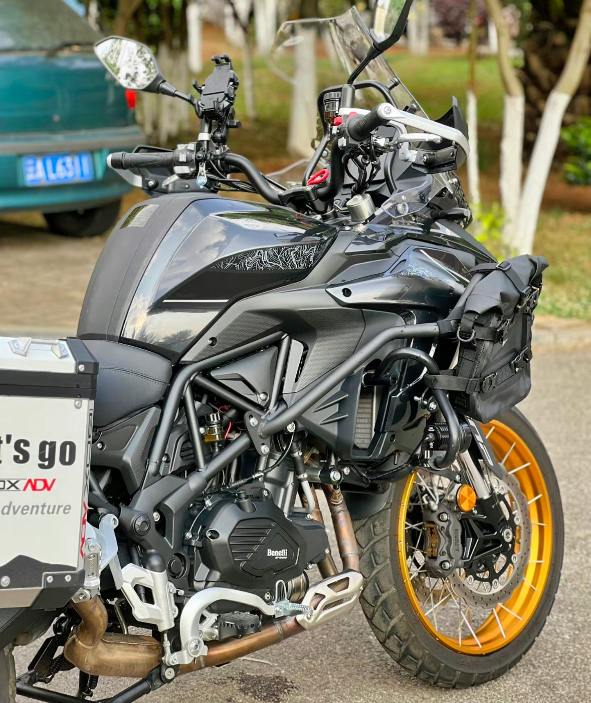 TRK502/X 21 style brake