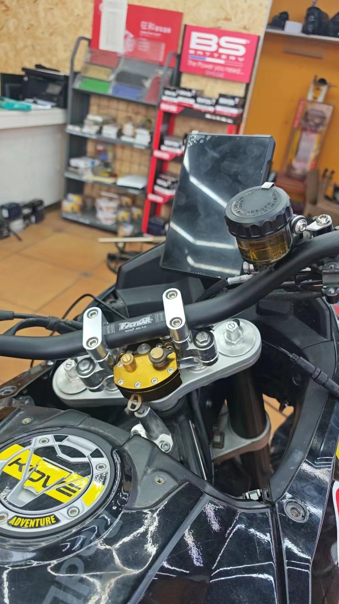 800X Heightened handlebars (Reduce vibrations)