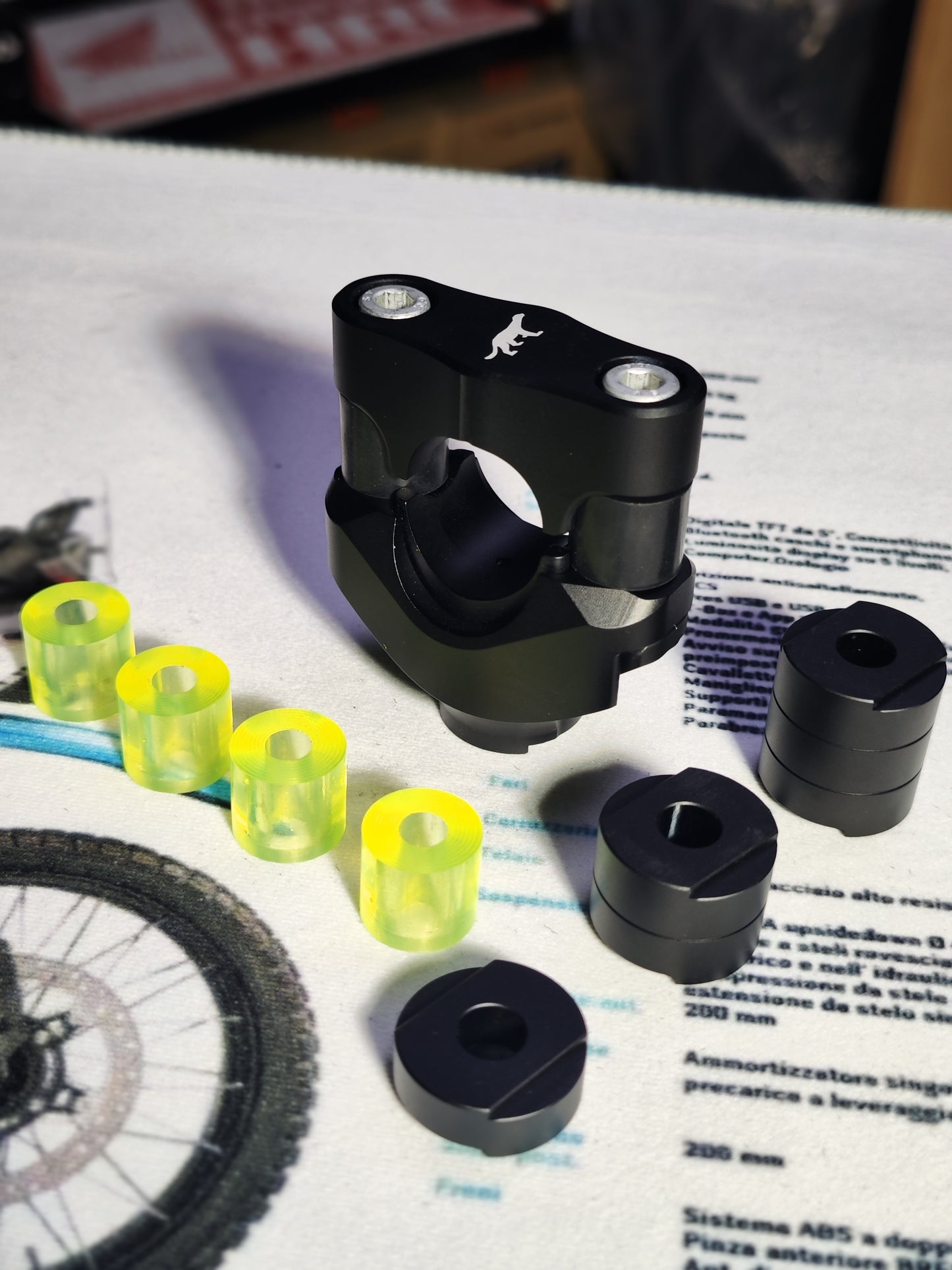 450MT Handlebar Risers（D）