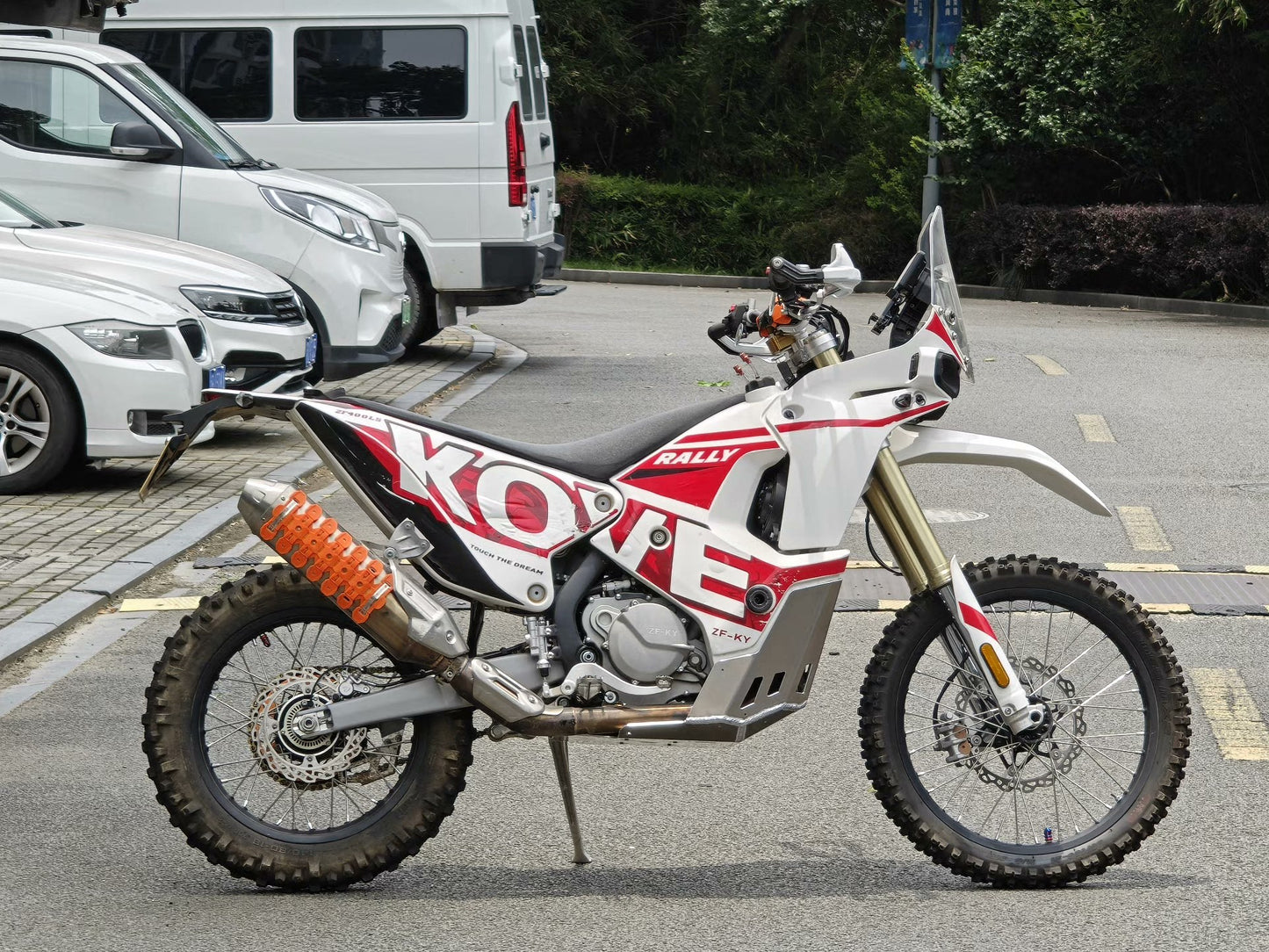 450RALLY Engine protection （Type D）